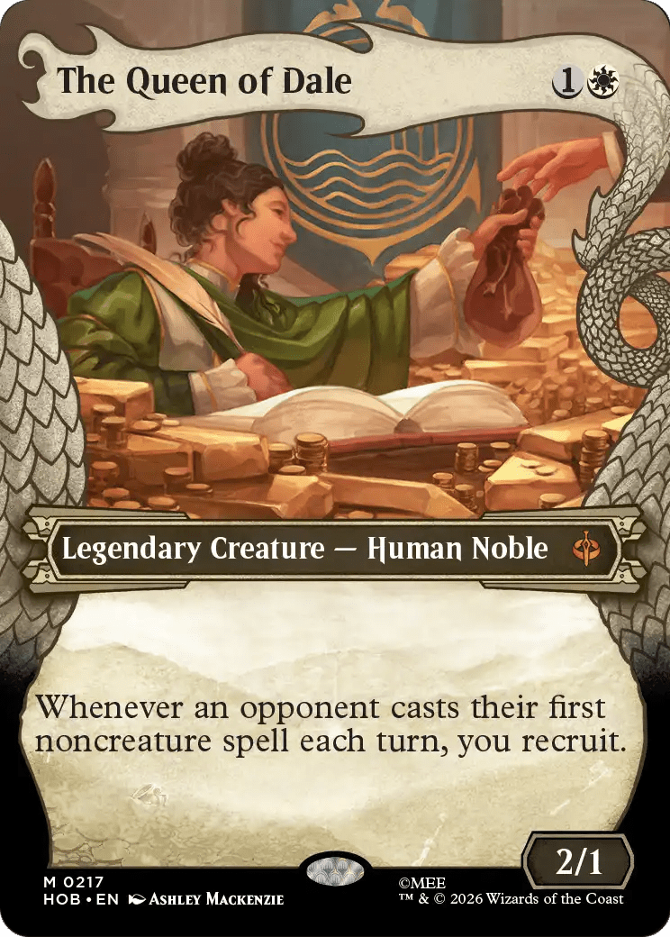 The Queen of Dale (Showcase) [The Hobbit] MTG Single Magic: The Gathering  | Multizone: Comics And Games