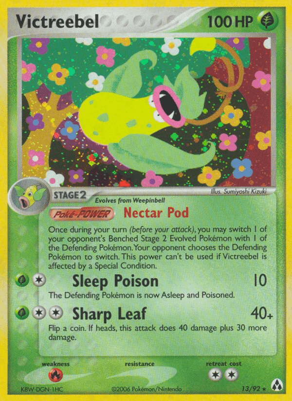 Victreebel (13/92) [EX: Legend Maker] Pokemon Single Pokémon  | Multizone: Comics And Games