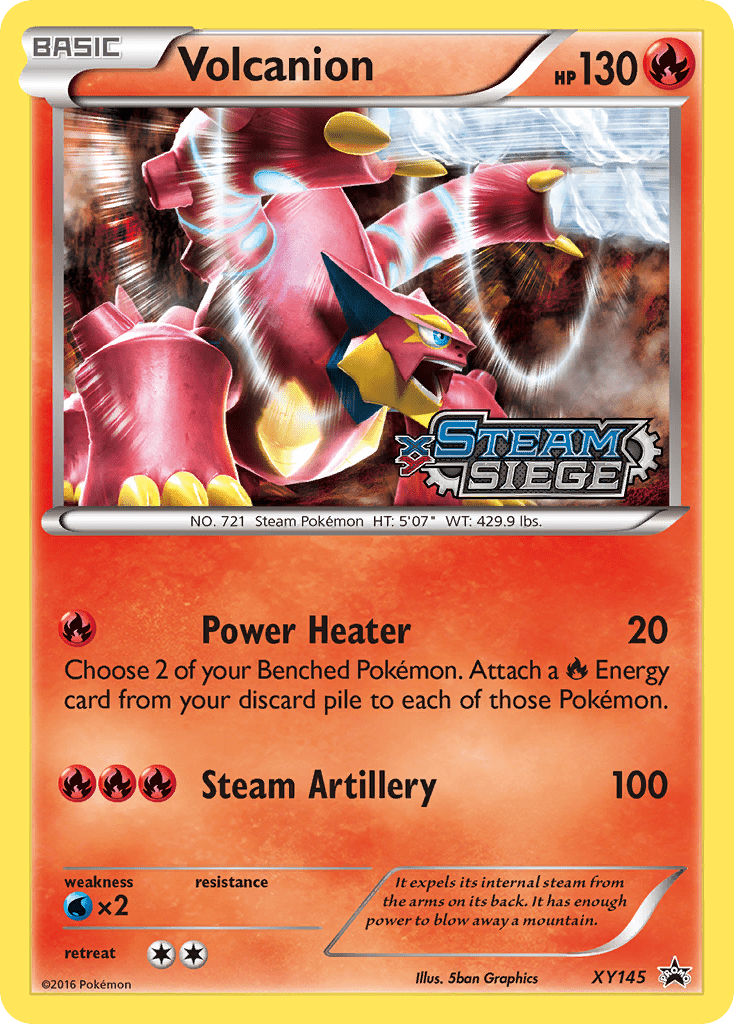 Volcanion (XY145) [XY: Black Star Promos] Pokemon Single Pokémon  | Multizone: Comics And Games