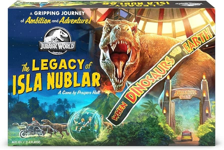 The Legacy of Isla Nublar Board Games Multizone: Comics And Games  | Multizone: Comics And Games