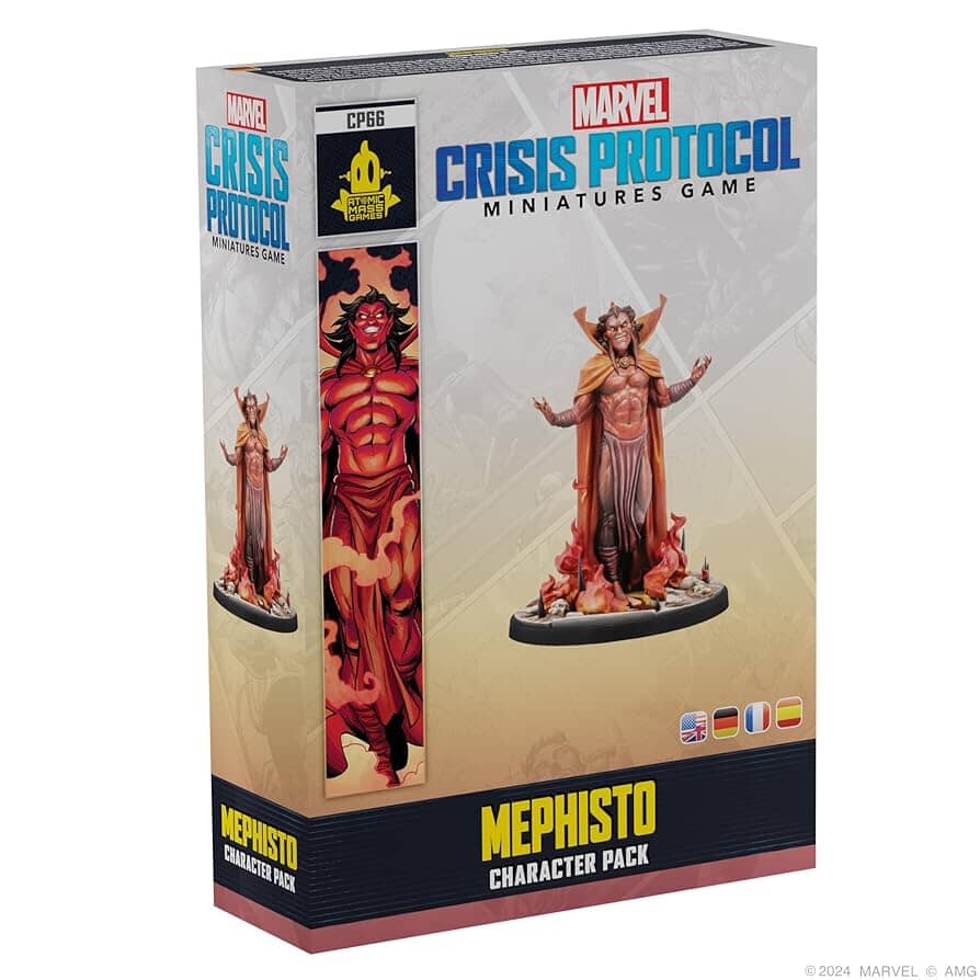 Crisis Protocol: Mephisto Character Pack Miniature Game Atomic Mass Games  | Multizone: Comics And Games