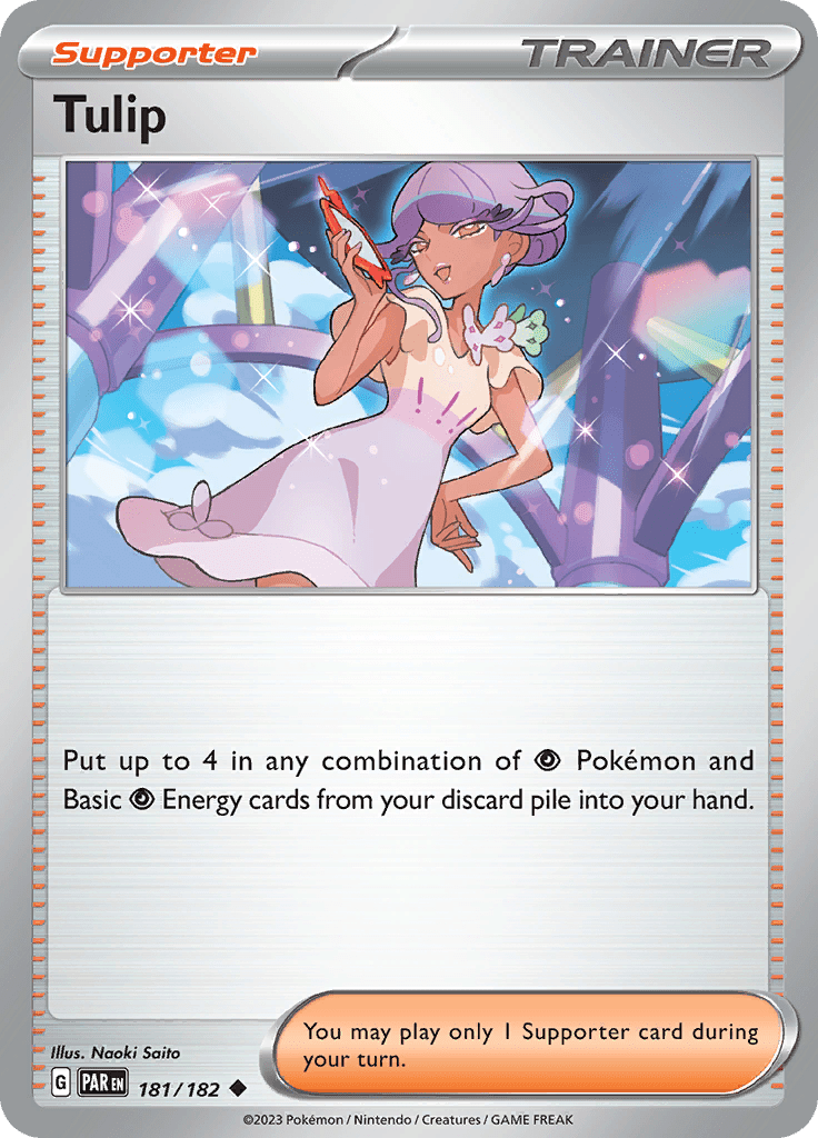 Tulip (181/182) [Scarlet & Violet: Paradox Rift] Pokemon Single Pokémon  | Multizone: Comics And Games