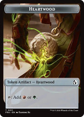 Heartwood // Thopter Double-Sided Token [Reality Fracture Tokens] | Multizone: Comics And Games