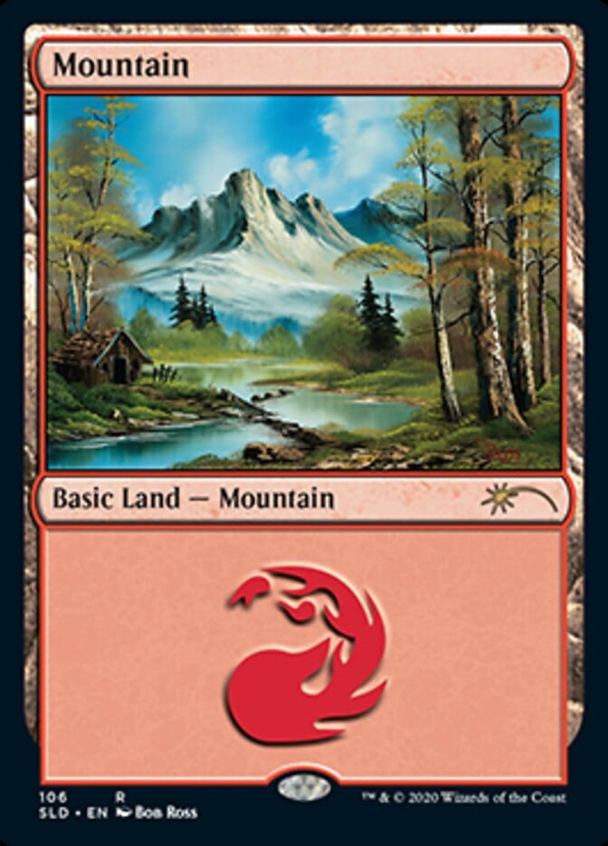 Mountain (106) [Secret Lair Drop Series] MTG Single Magic: The Gathering  | Multizone: Comics And Games