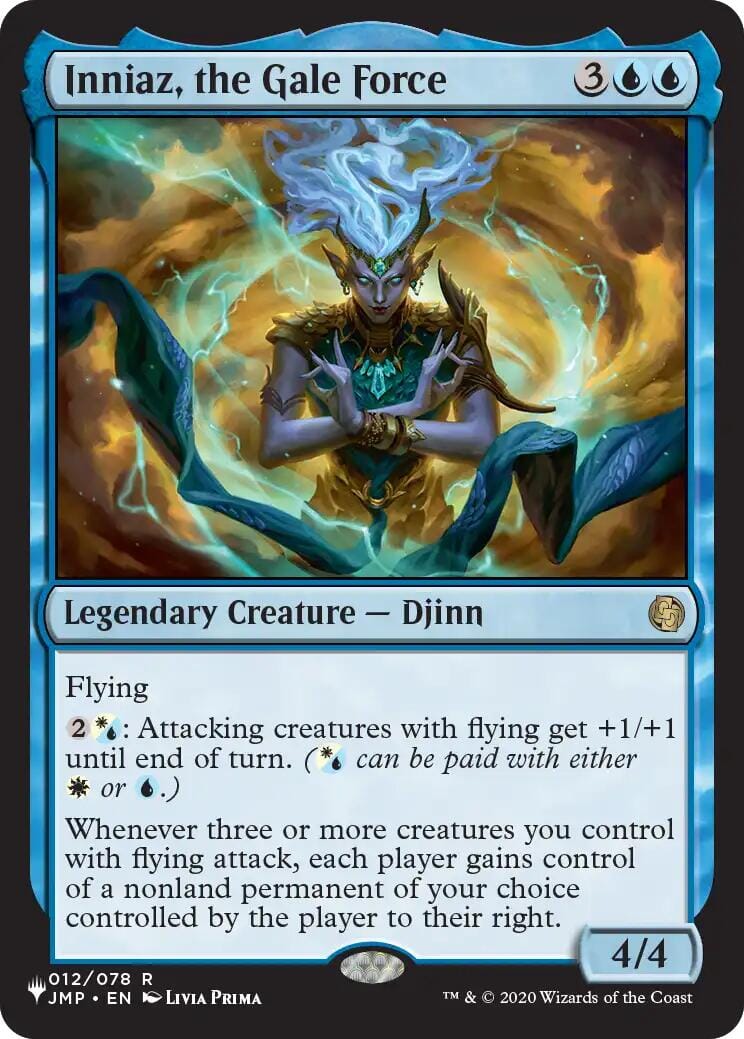 Inniaz, the Gale Force [The List] MTG Single Magic: The Gathering  | Multizone: Comics And Games
