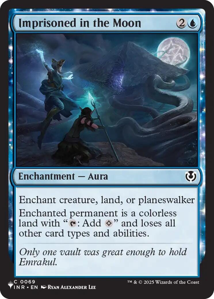 Imprisoned in the Moon [The List] MTG Single Magic: The Gathering  | Multizone: Comics And Games