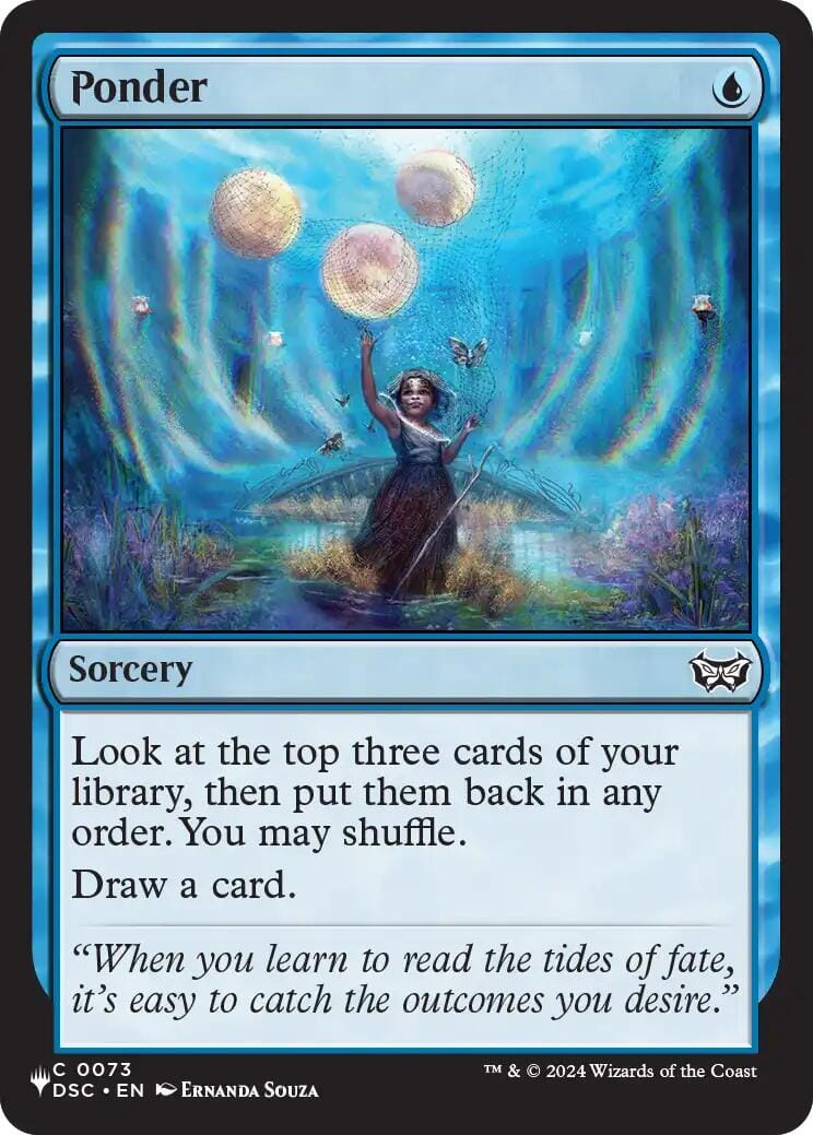 Ponder (DSC) [The List] MTG Single Magic: The Gathering  | Multizone: Comics And Games