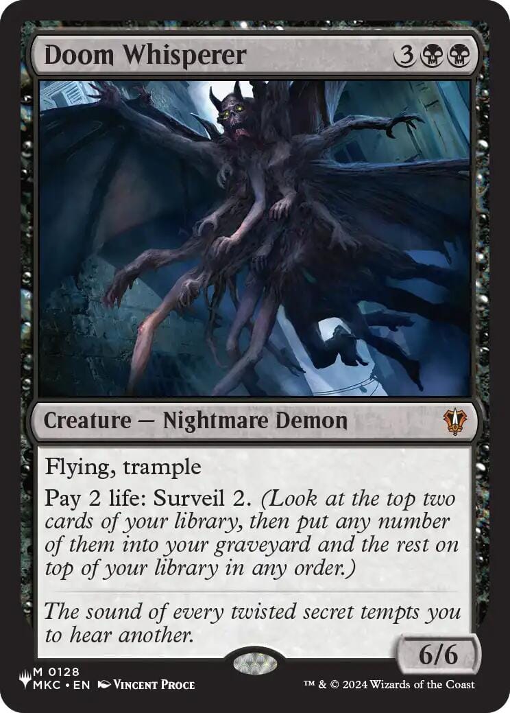 Doom Whisperer [The List] MTG Single Magic: The Gathering  | Multizone: Comics And Games