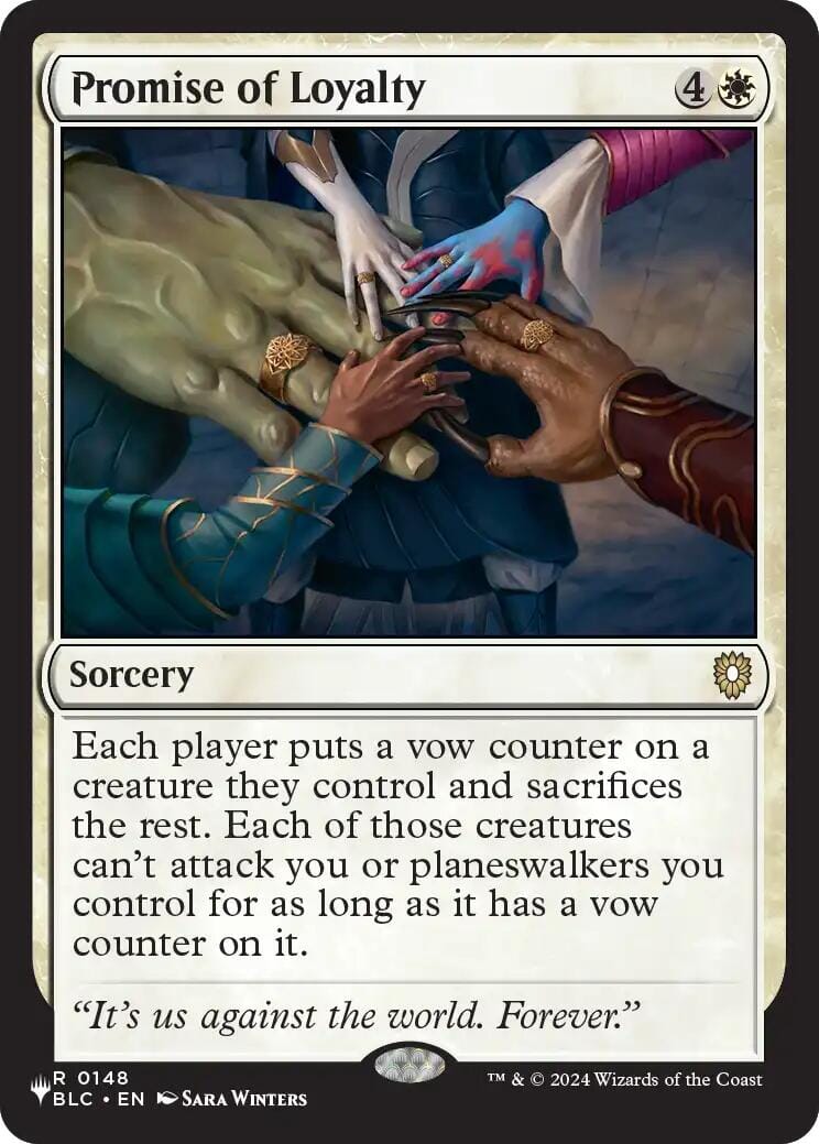 Promise of Loyalty [The List] MTG Single Magic: The Gathering  | Multizone: Comics And Games