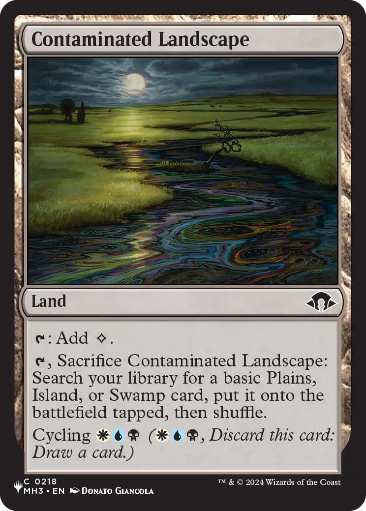 Contaminated Landscape [The List] MTG Single Magic: The Gathering  | Multizone: Comics And Games