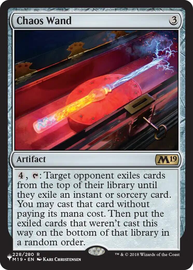 Chaos Wand [The List] MTG Single Magic: The Gathering  | Multizone: Comics And Games