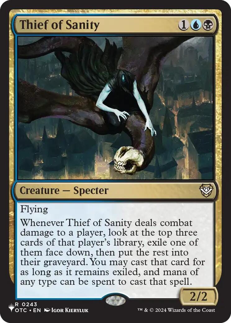Thief of Sanity [The List] MTG Single Magic: The Gathering  | Multizone: Comics And Games