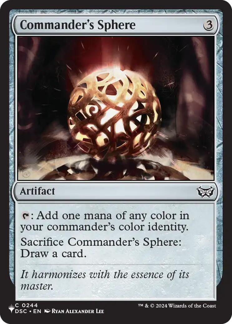 Commander's Sphere (DSC) [The List] MTG Single Magic: The Gathering  | Multizone: Comics And Games