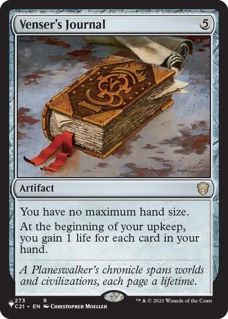 Venser's Journal [The List] MTG Single Magic: The Gathering  | Multizone: Comics And Games