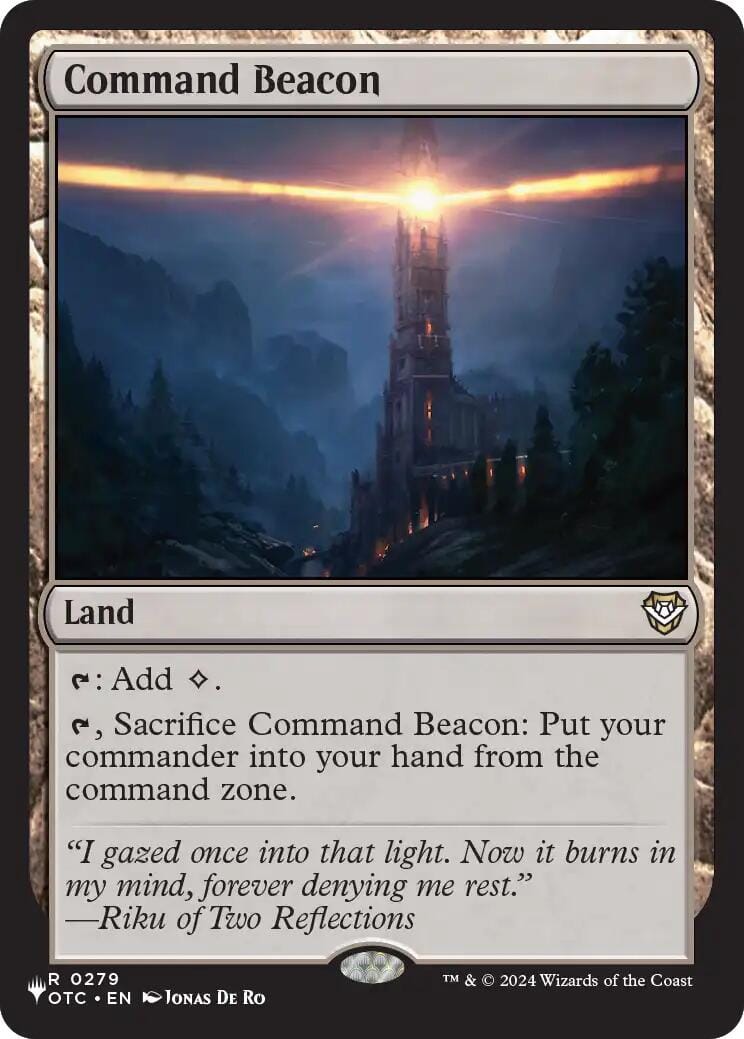 Command Beacon (OTC) [The List] MTG Single Magic: The Gathering  | Multizone: Comics And Games