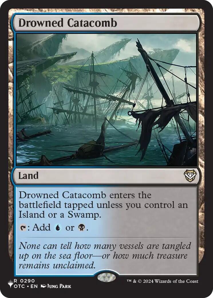 Drowned Catacomb [The List] MTG Single Magic: The Gathering  | Multizone: Comics And Games