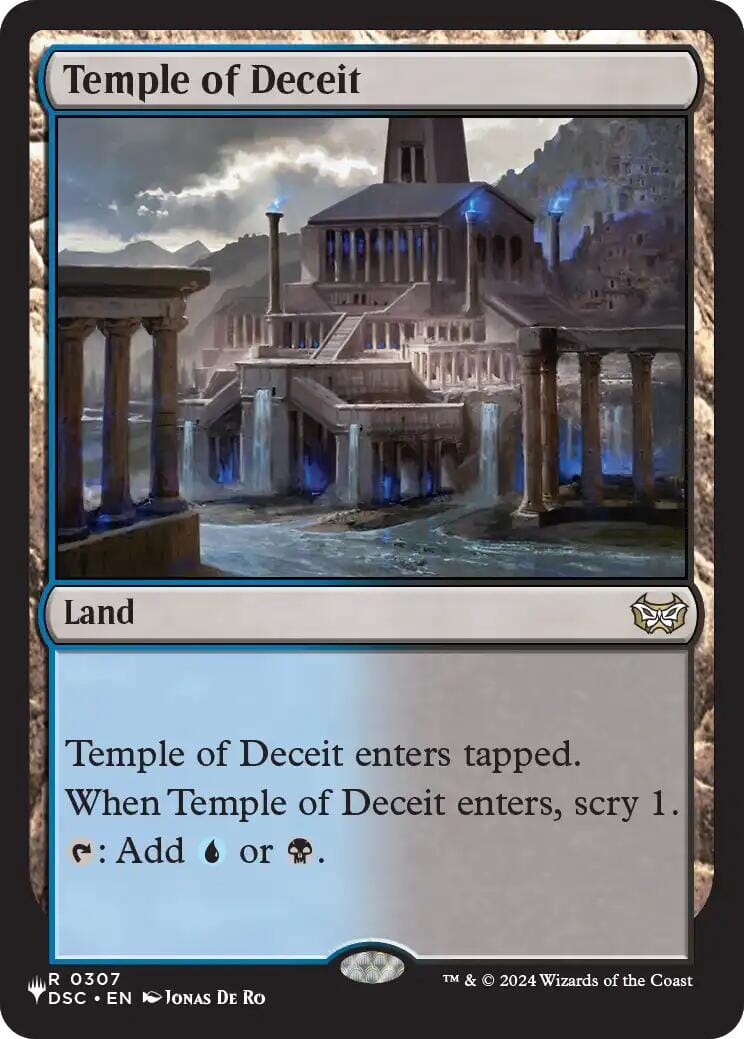 Temple of Deceit [The List] MTG Single Magic: The Gathering  | Multizone: Comics And Games