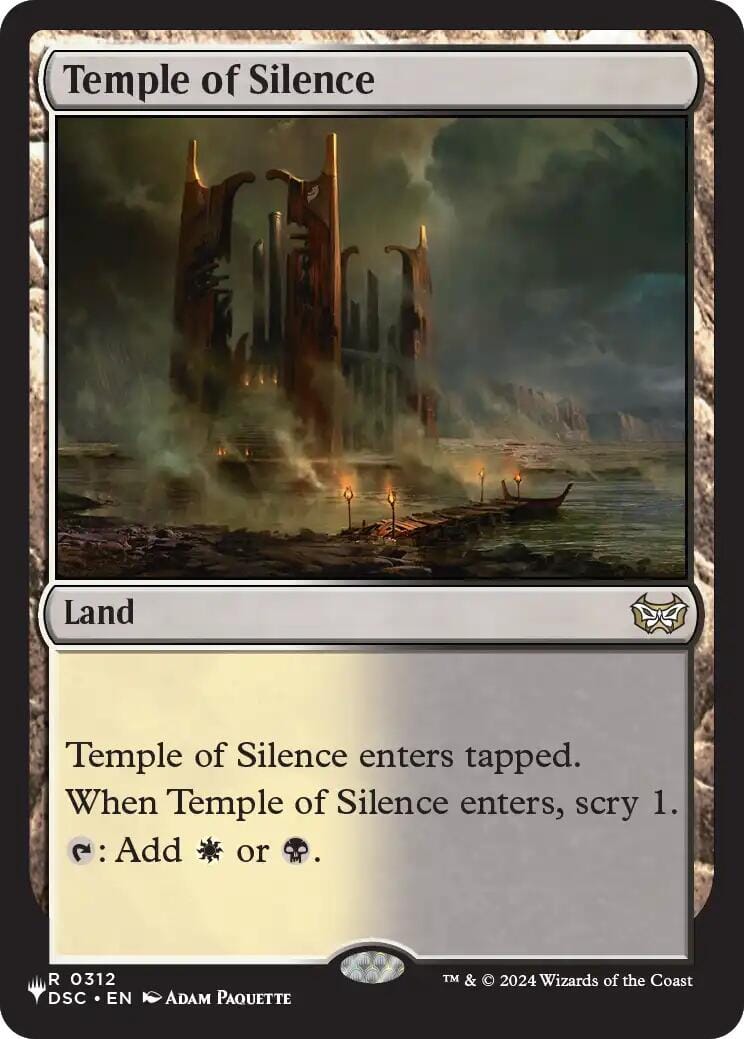 Temple of Silence [The List] MTG Single Magic: The Gathering  | Multizone: Comics And Games