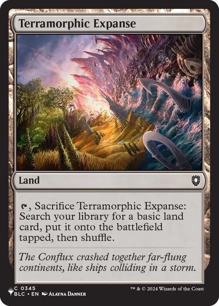 Terramorphic Expanse (BLC) [The List] MTG Single Magic: The Gathering  | Multizone: Comics And Games