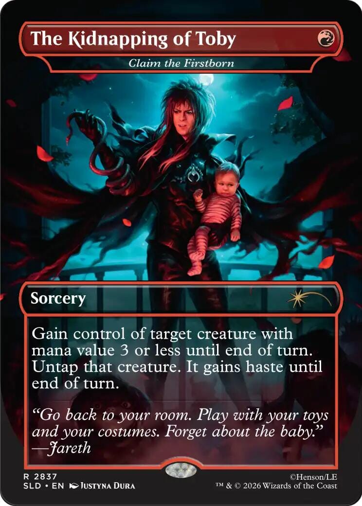 The Kidnapping of Toby - Claim the Firstborn [Secret Lair Drop Series] MTG Single Magic: The Gathering  | Multizone: Comics And Games
