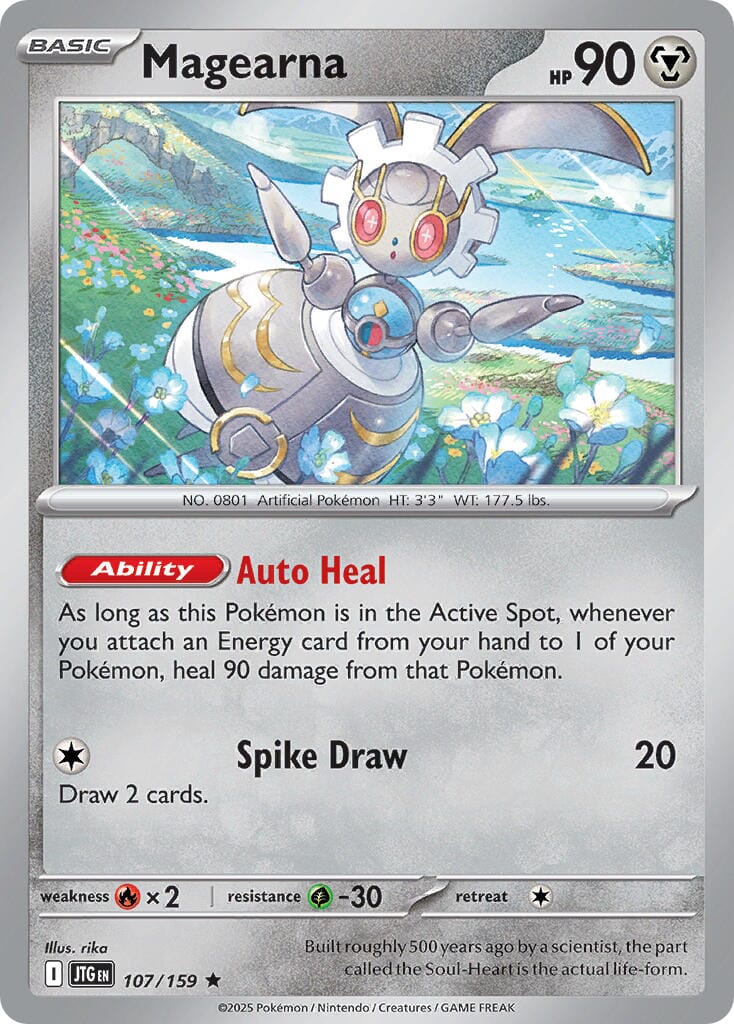 Magearna (107/159) (Deck Exclusive) [Scarlet & Violet: Journey Together] Pokemon Single Pokémon  | Multizone: Comics And Games
