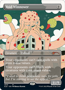 Void Winnower (Borderless) [Secret Lair Drop Series] MTG Single Magic: The Gathering  | Multizone: Comics And Games
