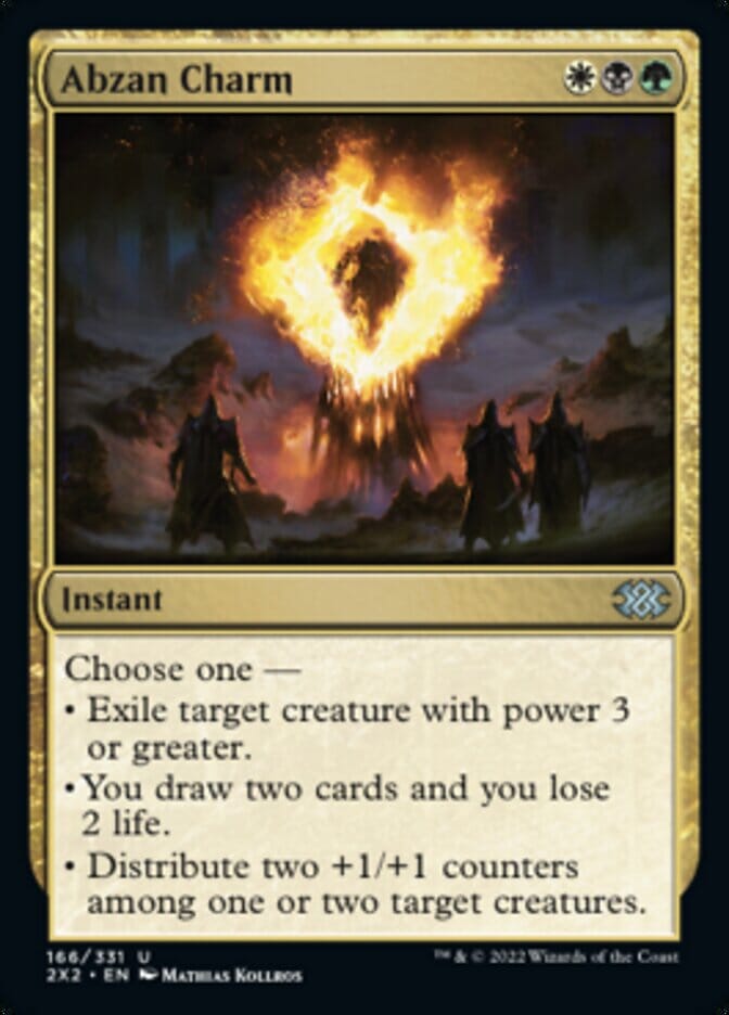 Abzan Charm [Double Masters 2022] MTG Single Magic: The Gathering  | Multizone: Comics And Games