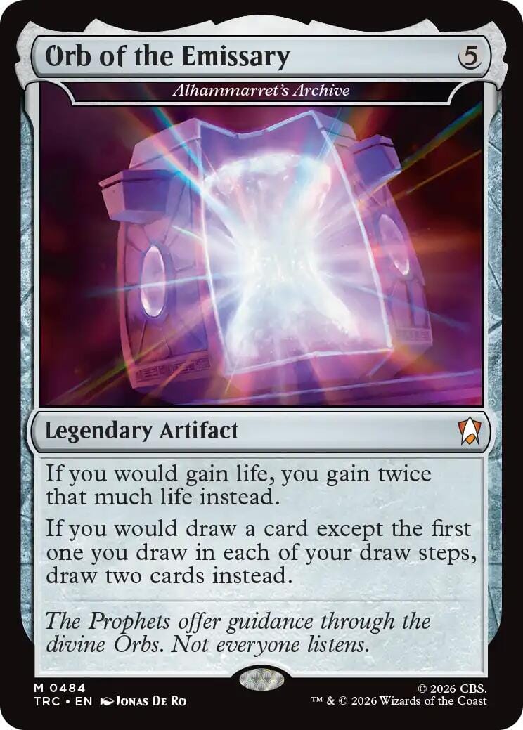 Orb of the Emissary - Alhammarret's Archive [Star Trek Commander] MTG Single Magic: The Gathering  | Multizone: Comics And Games