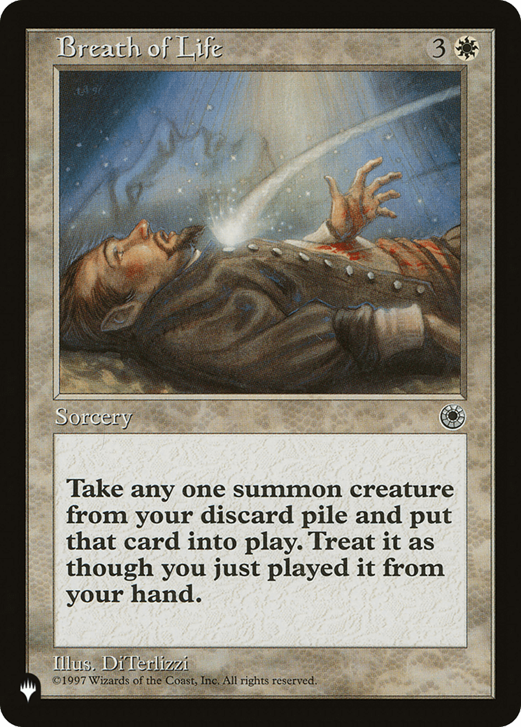 Breath of Life [The List] MTG Single Magic: The Gathering  | Multizone: Comics And Games