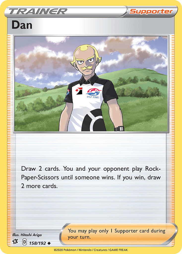 Dan (158/192) [Sword & Shield: Rebel Clash] Pokemon Single Pokémon  | Multizone: Comics And Games