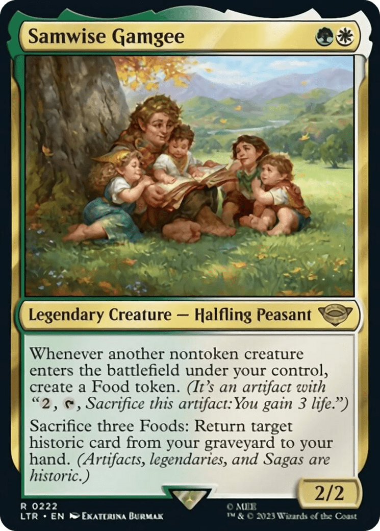 Samwise Gamgee [The Lord of the Rings: Tales of Middle-Earth] MTG Single Magic: The Gathering  | Multizone: Comics And Games