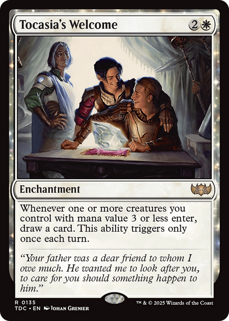 Tocasia's Welcome [Tarkir: Dragonstorm Commander] MTG Single Magic: The Gathering  | Multizone: Comics And Games