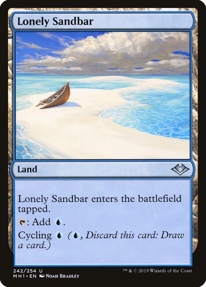 Lonely Sandbar [Modern Horizons] MTG Single Magic: The Gathering  | Multizone: Comics And Games