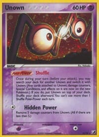 Unown (N) (N/28) [EX: Unseen Forces] Pokemon Single Pokémon  | Multizone: Comics And Games