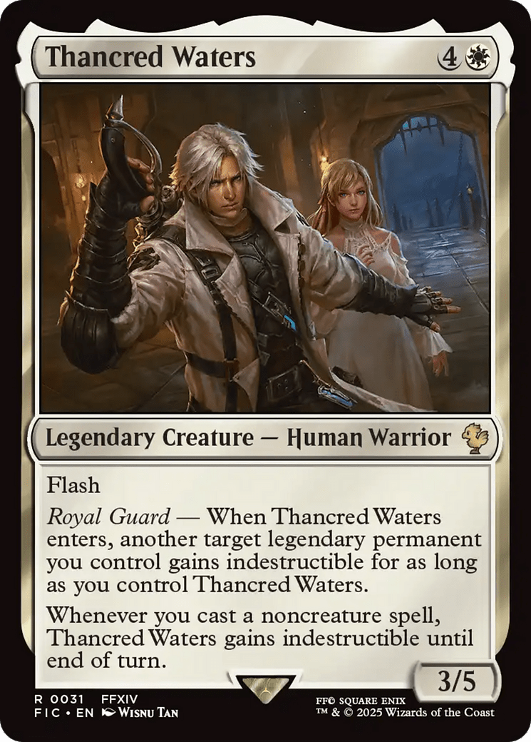 Thancred Waters [FINAL FANTASY Commander] MTG Single Magic: The Gathering  | Multizone: Comics And Games