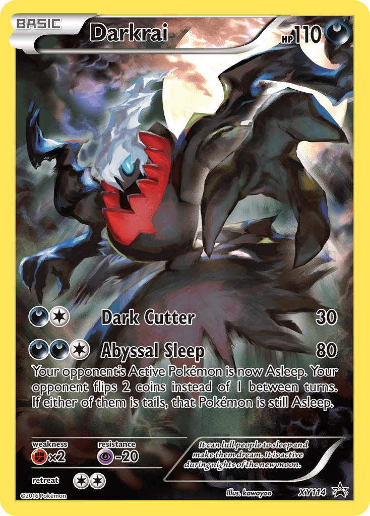 Darkrai (XY114) [XY: Black Star Promos] Pokemon Single Pokémon  | Multizone: Comics And Games