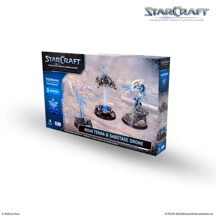 Starcraft Nova Terra Terran expansion set Miniature Game Archon Studio  | Multizone: Comics And Games