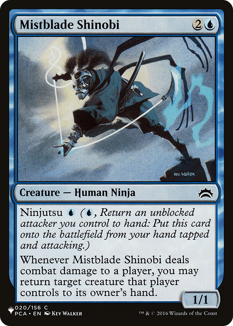 Mistblade Shinobi [The List] MTG Single Magic: The Gathering  | Multizone: Comics And Games