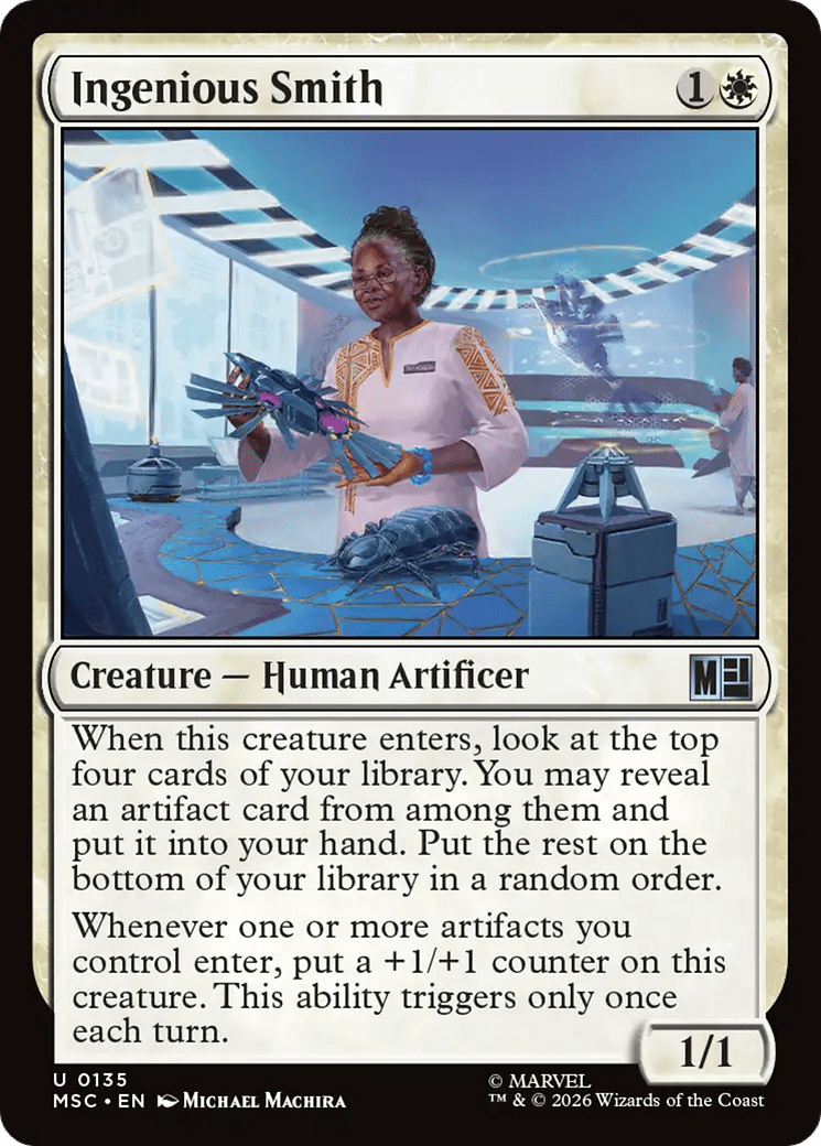 Ingenious Smith [Marvel Super Heroes Commander] MTG Single Magic: The Gathering  | Multizone: Comics And Games