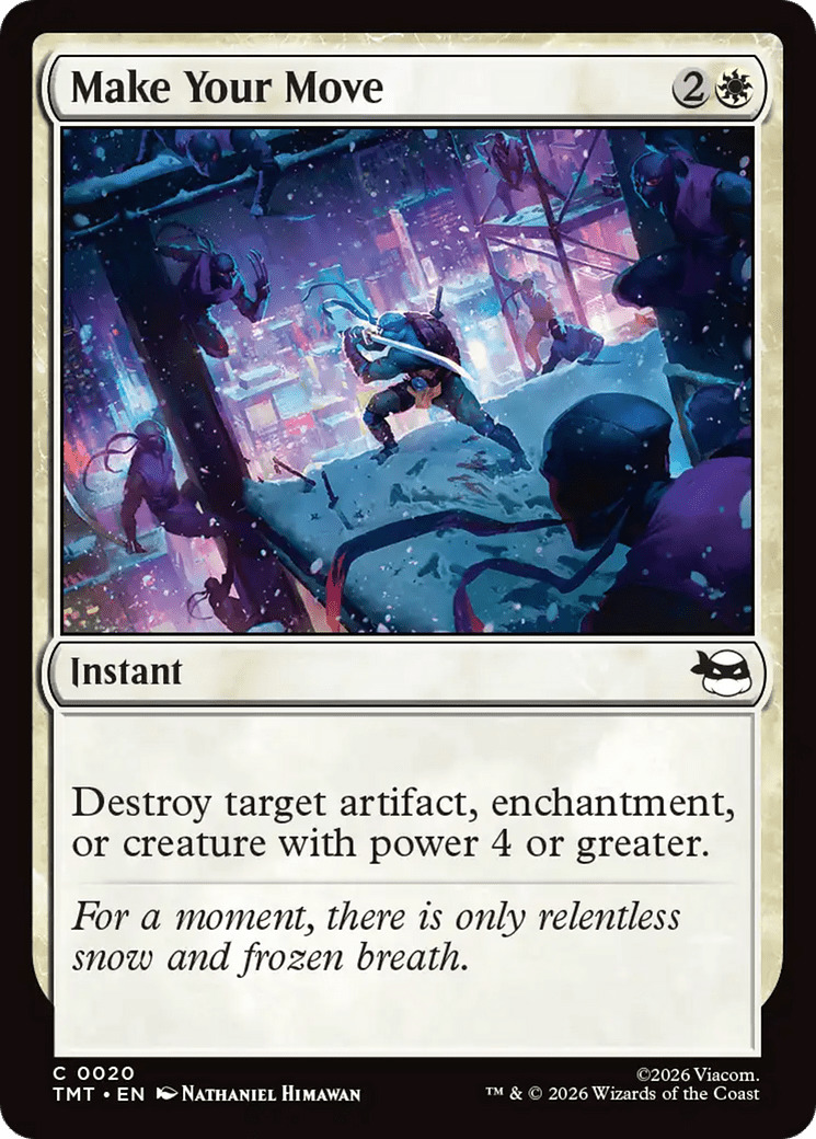 Make Your Move [Teenage Mutant Ninja Turtles] MTG Single Magic: The Gathering  | Multizone: Comics And Games