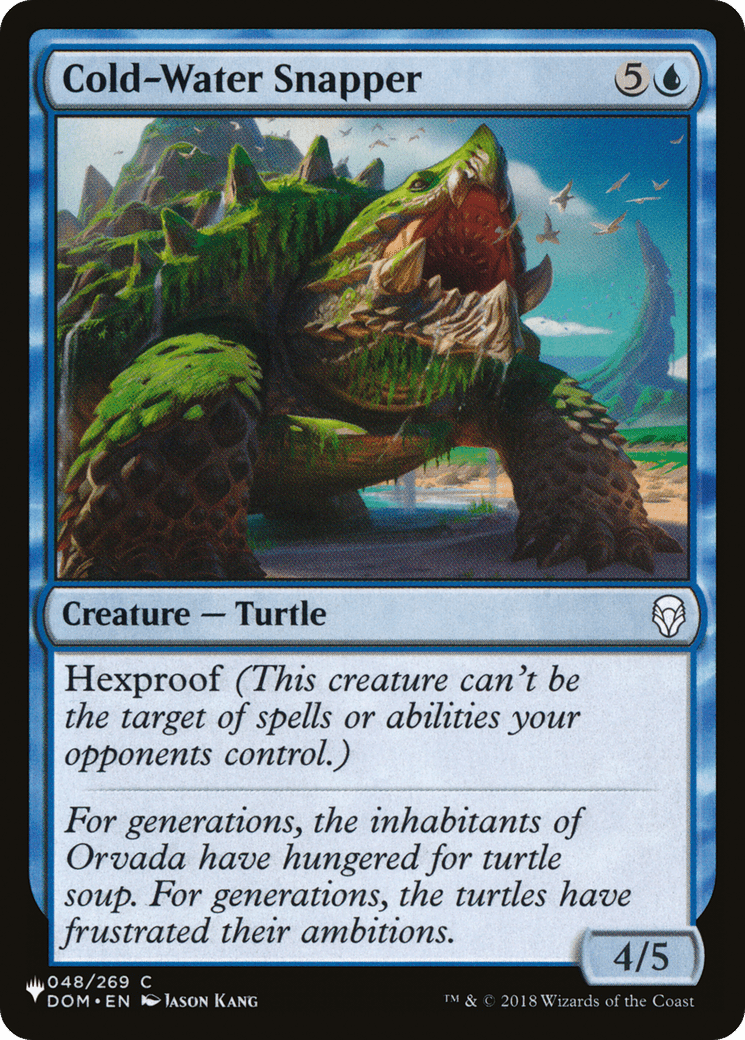 Cold-Water Snapper [The List] MTG Single Magic: The Gathering  | Multizone: Comics And Games