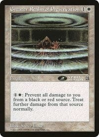 Greater Realm of Preservation (Oversized) [Oversize Cards] MTG Single Magic: The Gathering  | Multizone: Comics And Games