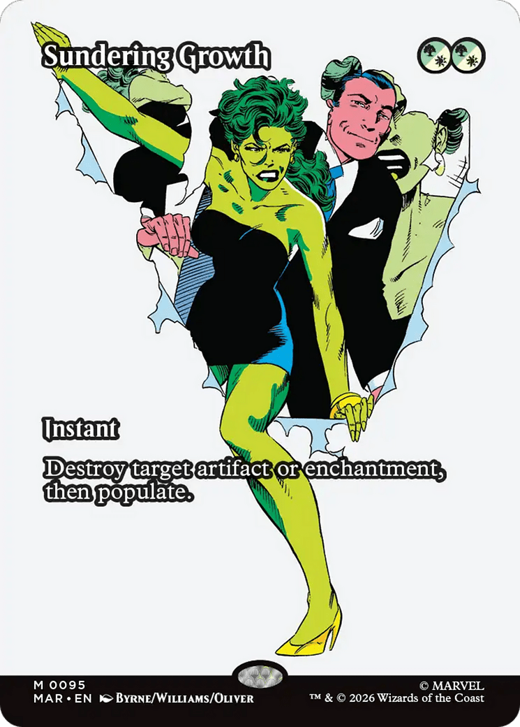 Sundering Growth (Borderless) [Marvel Universe: Eternal-Legal] | Multizone: Comics And Games