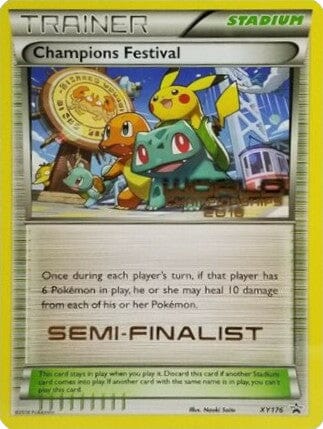 Champions Festival (XY176) (2016 Semi-Finalist) [XY: Black Star Promos] Pokemon Single Pokémon  | Multizone: Comics And Games