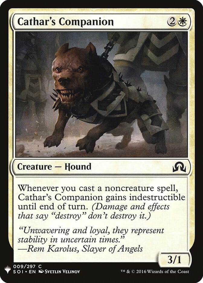 Cathar's Companion [Mystery Booster] MTG Single Magic: The Gathering  | Multizone: Comics And Games