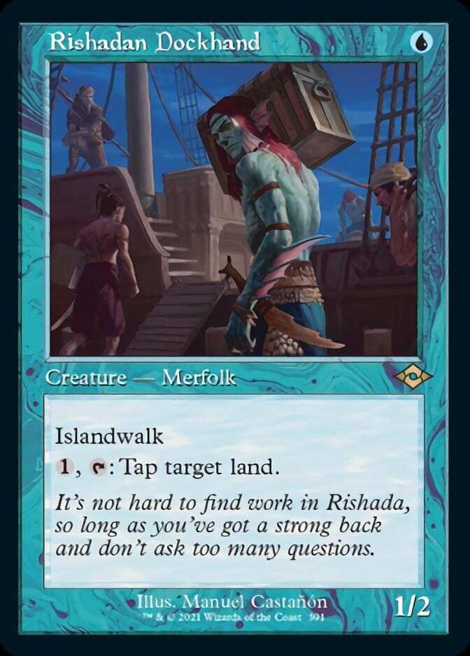 Rishadan Dockhand (Retro) [Modern Horizons 2] MTG Single Magic: The Gathering  | Multizone: Comics And Games