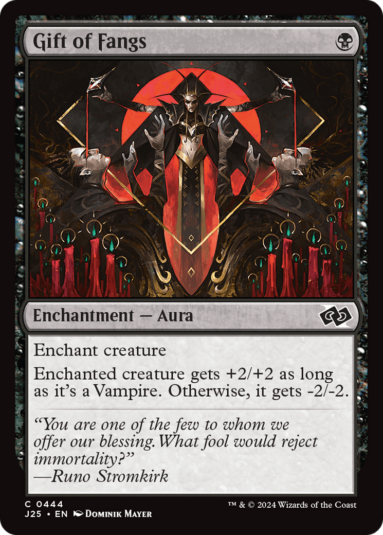 Gift of Fangs [Foundations Jumpstart] MTG Single Magic: The Gathering  | Multizone: Comics And Games