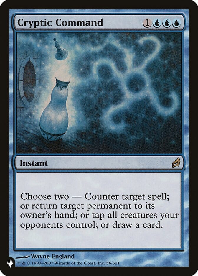 Cryptic Command [The List] MTG Single Magic: The Gathering  | Multizone: Comics And Games