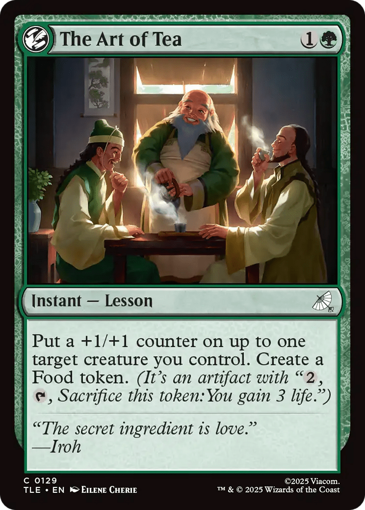 The Art of Tea [Avatar: The Last Airbender: Eternal-Legal] MTG Single Magic: The Gathering  | Multizone: Comics And Games