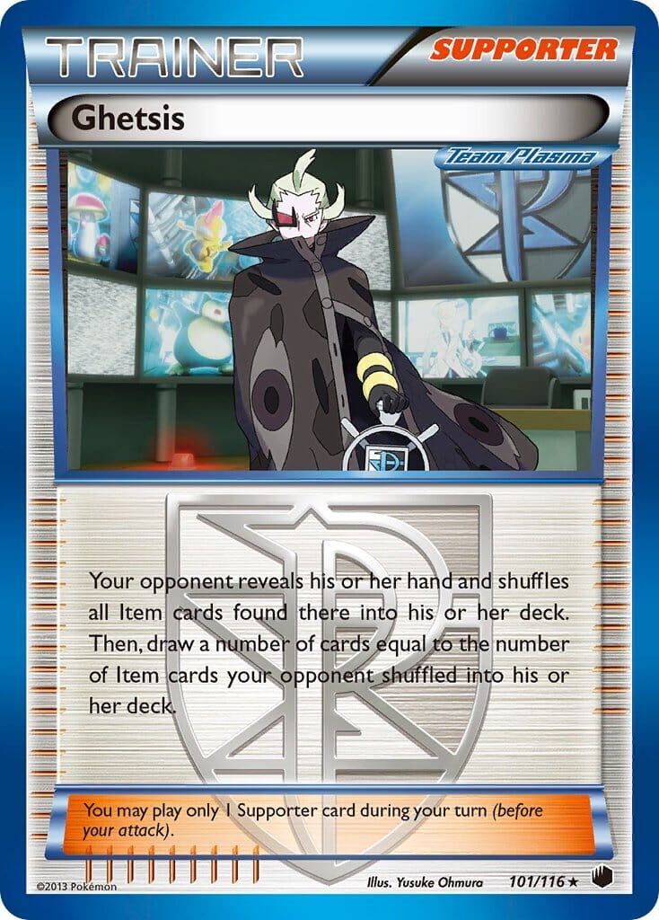 Ghetsis (101/116) (Theme Deck Exclusive) [Black & White: Plasma Freeze] Pokemon Single Pokémon  | Multizone: Comics And Games